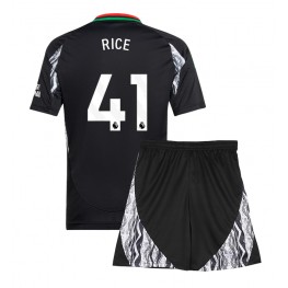 Arsenal Declan Rice #41 Uit tenue Kids 2024-25 Korte Mouw (+ Korte broeken)